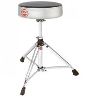 Gibraltar 6608RSG Throne, Round Seat, Satin Grey