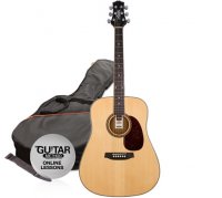 Akustick kytara paket Ashton D25 NTM Pack
