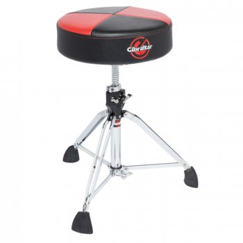 Gibraltar 9608RQPRB Throne, Quad Top, Red-Black