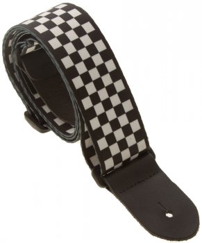 PERRI&apos;S LEATHERS 591 White-Black Checkers