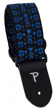 PERRI&apos;S LEATHERS 289 Poly Pro Black And Blue Hootenanny