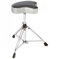 Gibraltar 6608MSG Throne, Moto Seat, Satin Grey