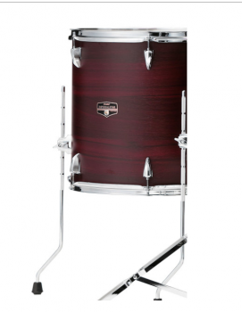 FLOORTOM 18"x 16" IMPERIALSTAR Burgundy Walnut Wrap/Chrome HW